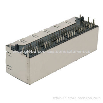 RJ Side Entry 2x6 LED Jack, Available in 2x1-2x8 Poles